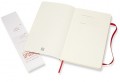 Moleskine Plain Notebook Large Soft Red