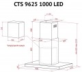 Perfelli CTS 9625 I 1000 LED