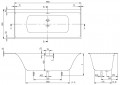 Villeroy & Boch Subway 3.0 180x80 UBQ180SBW2TDV-01