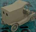 ICM Gasoline Delivery Model T 1912 Delivery Car with America