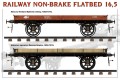 MiniArt Railway Non-Brake Flatbed 16.5 T (1:35)