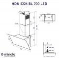 Minola HDN 5224 BL 700 LED