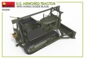 MiniArt U.S. Armored Tractor with Angle Dozer Blade (1:35)