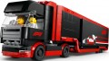 Lego F1 Truck with RB20 and AMR24 F1 Cars 60445