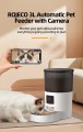 Rojeco Cat Feeder with Camera