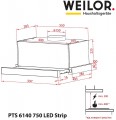 Weilor PTS 6140 WH 750 LED Strip