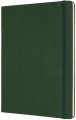 Moleskine Ruled Notebook Extra Large Green