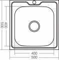 Zerix 50x50 0.4/160 Z5050-04-160E