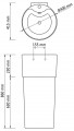 VidaXL Washbasin 141942