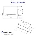 Minola HBI 5214 BL 700 LED