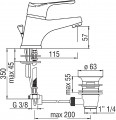 Nobili Rubinetterie Timix TX27118/1CR