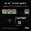 Corsair iCUE LINK QX140 RGB White