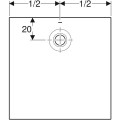 Geberit Olona 80x80 550.750.00.1