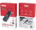 Unitek uHUB H6 Gloss 6-in-1 USB-C Ethernet Hub With HDMI and