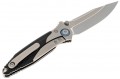 Microtech Socom Bravo Mini Drop Point Bead Blast Titanium CF