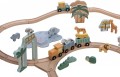 FreeOn Free2Play Wooden Railroad with Wagons and Animal Frie