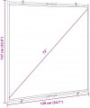 VidaXL Screen 51x51