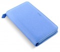 Filofax Saffiano Compact Zip Blue