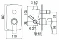 Nobili Rubinetterie Sofi SI98100-CR