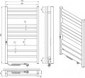 LARIS Zebra Lavina E L 500x900