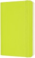 Moleskine Ruled Soft Notebook Pocket lime