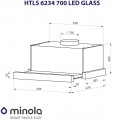 Minola HTLS 6234 BL 700 LED GLASS