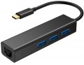 Choetech 4-In-1 USB-C To RJ45 Adapter