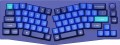 Keychron Q8 Knob Gateron G Pro Blue Switch