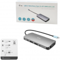 i-Tec USB-C Metal Nano 3x Display Docking Station + Power De