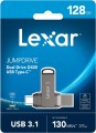 Lexar JumpDrive Dual Drive D400 128Gb