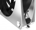 Alphacool Apex Stealth Metal Fan 2000rpm Chrome 120mm
