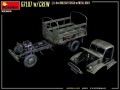 MiniArt G7107 w/Crew 1.5t 4x4 Cargo Truck w/Metal Body (1:35