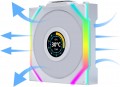 Lian Li Uni Fan SL120 Wireless LCD Reverse 3-pack White