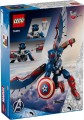 Lego New Captain America Construction Figure 76296