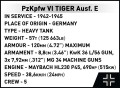 COBI PzKpfw VI Tiger Ausf. E Executive Edition 2807