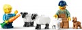 Lego Red Farm Tractor with Trailer and Sheep 60461