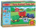 Melissa&Doug Farm Animal Train Set
