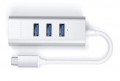 Satechi Type-C 2-in-1 Aluminum 3 Port Hub with Ethernet