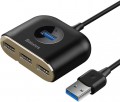 BASEUS Square Round 4 in 1 USB HUB Adapter