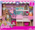 Barbie Blonde and Pet Boutique Playset GRG90