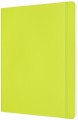 Moleskine Ruled Soft Notebook Large lime