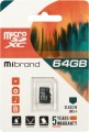 Упаковка Mibrand microSDXC Class 10 UHS-1