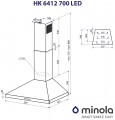 Minola HK 6412 I 850 LED