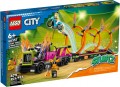 Lego Stunt Truck and Ring of Fire Challenge 60357