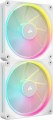 Corsair iCUE LINK LX140 RGB PWM White Dual Pack