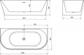 Mexen Oval 180x80 52671808000-01