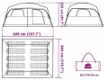 VidaXL Family Cabin 10-Person