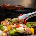 Kenmore 3-Burner Compact Gas Grill with Foldable Sides
