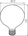 Kanlux XLED G125 11W 2700K E27