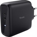 Trust Maxo Dual 65W USB-C Charger Plug